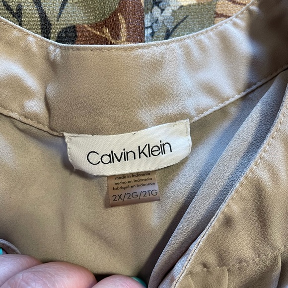 Calvin Klein blouse size 2XL - Picture 7 of 8
